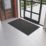 Essentials  Entrance Mat Black & Grey 900mm x 600mm x 6mm