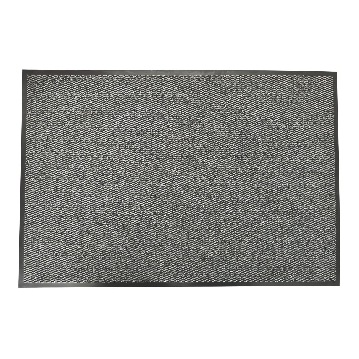 Essentials Entrance Mat Black & Grey 900mm x 600mm x 6mm (470KN)