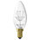Calex Pearl SES Candle LED Light Bulb 70lm 1W 4 Pack