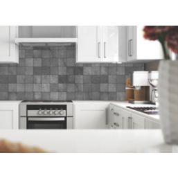 Splashwall  Grey Matt MDF Splashback 2440mm x 1220mm x 9mm