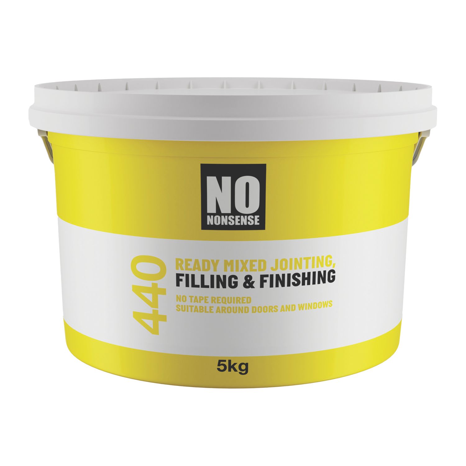 No Nonsense 440 No Tape RM Jointing, Filling & Finishing Compound 5kg (470RL)