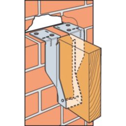 Simpson Strong-Tie Masonry Joist Hangers 91mm x 190mm 4 Pack