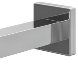ETAL Veda Square Wall Mounted Shower Arm Chrome 360mm x 25mm
