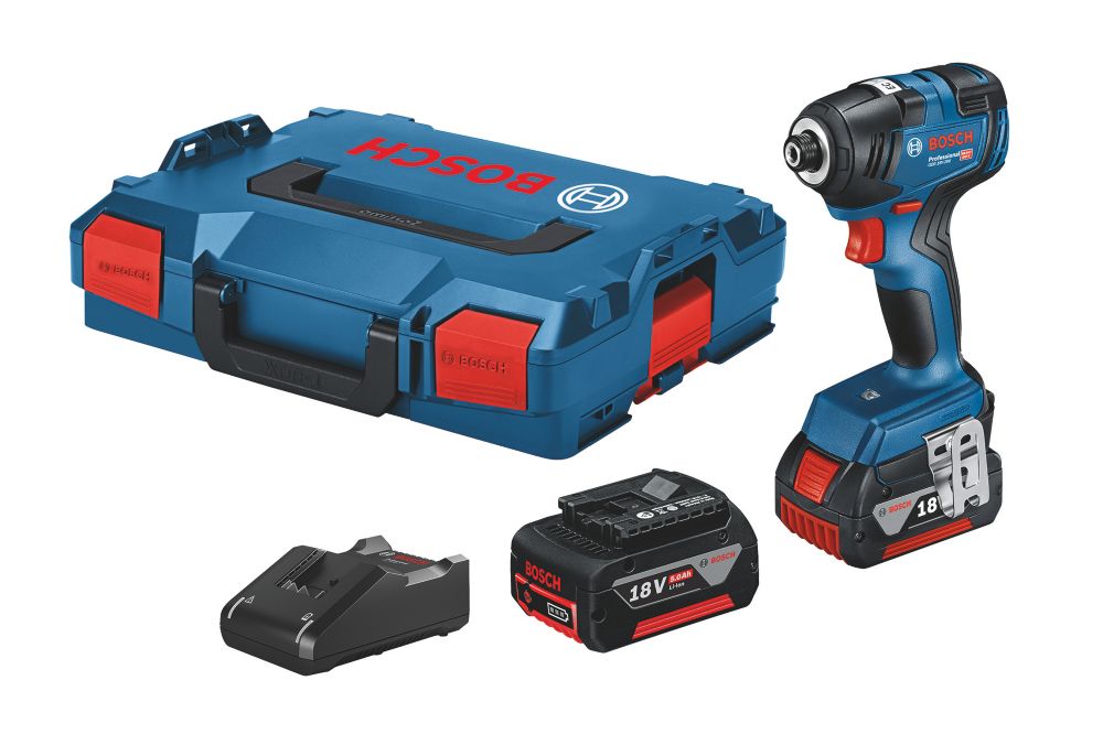 Bosch GDR18V-200 18V 2 x 5.0Ah Li-Ion Coolpack Brushless Cordless