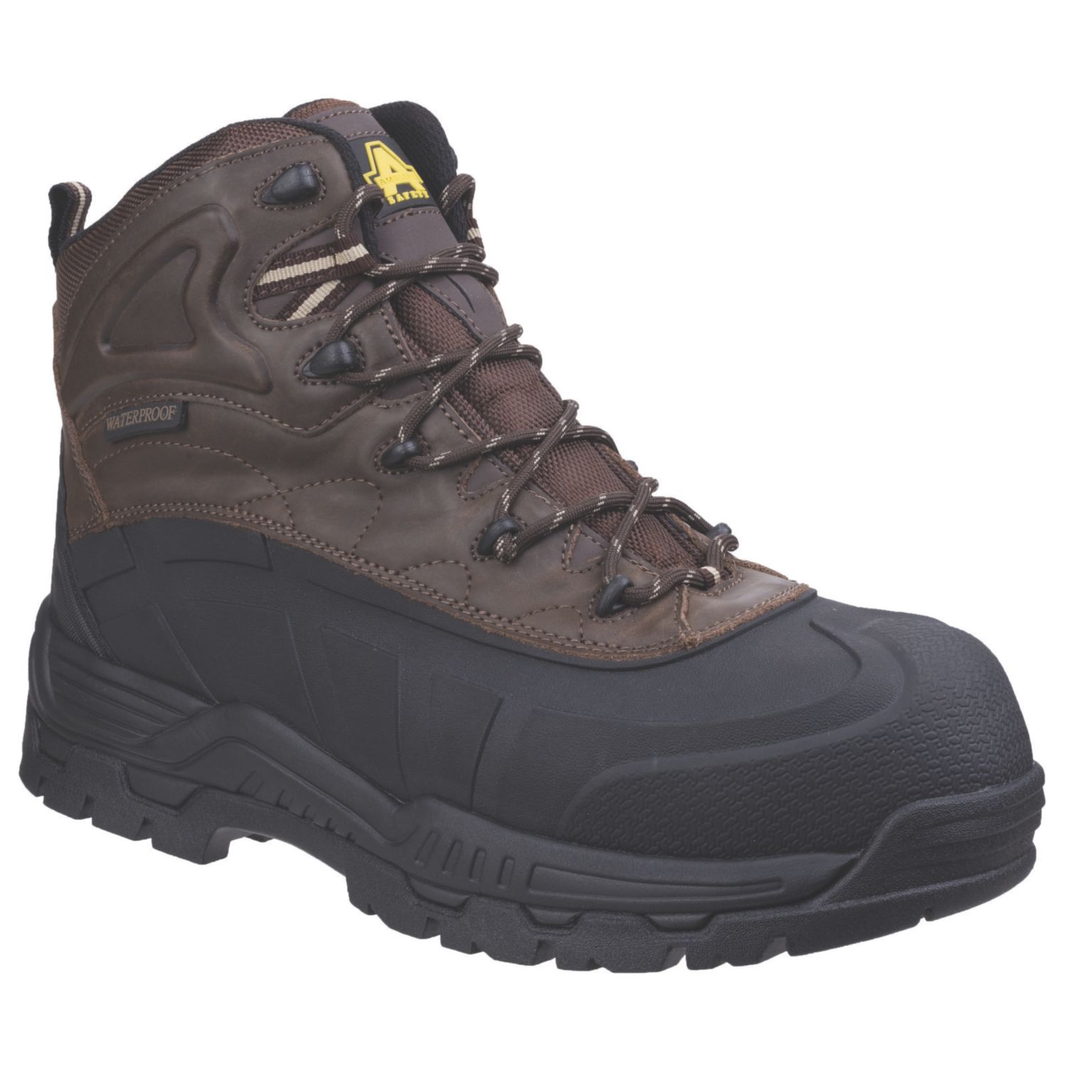 Amblers FS430 Orca Hybrid Size 13 Brown Waterproof Safety Boots (470XP)