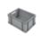 Barton 20Ltr 300mm x 400mm x 220mm Grey Euro Container