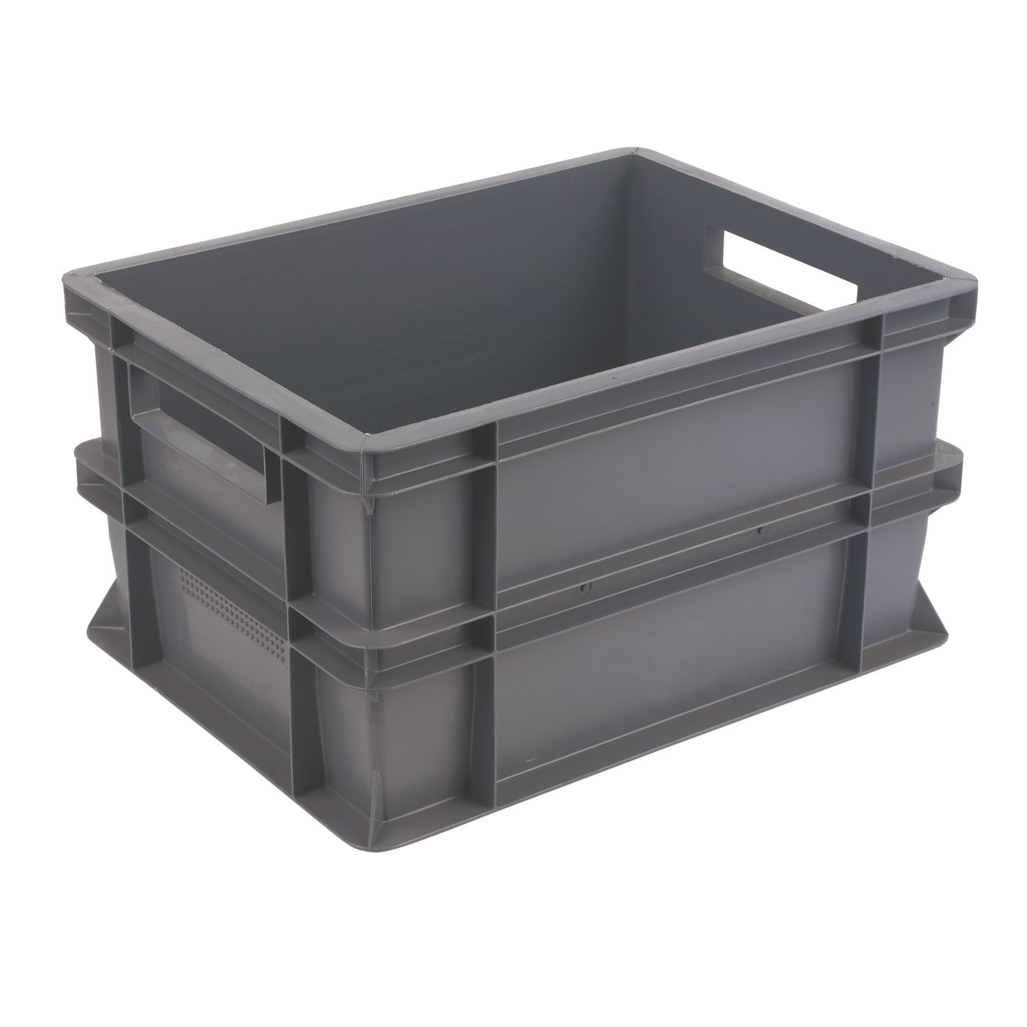 Barton 20Ltr 300mm x 400mm x 220mm Grey Euro Container (47126)