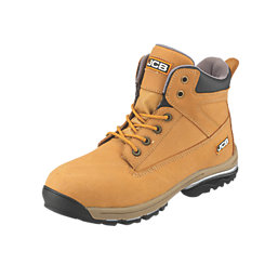 JCB Workmax   Safety Boots Honey Size 10