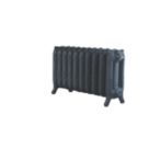 Arroll 470mm x 834mm 3070BTU Black Cast Iron 3 Column Radiator