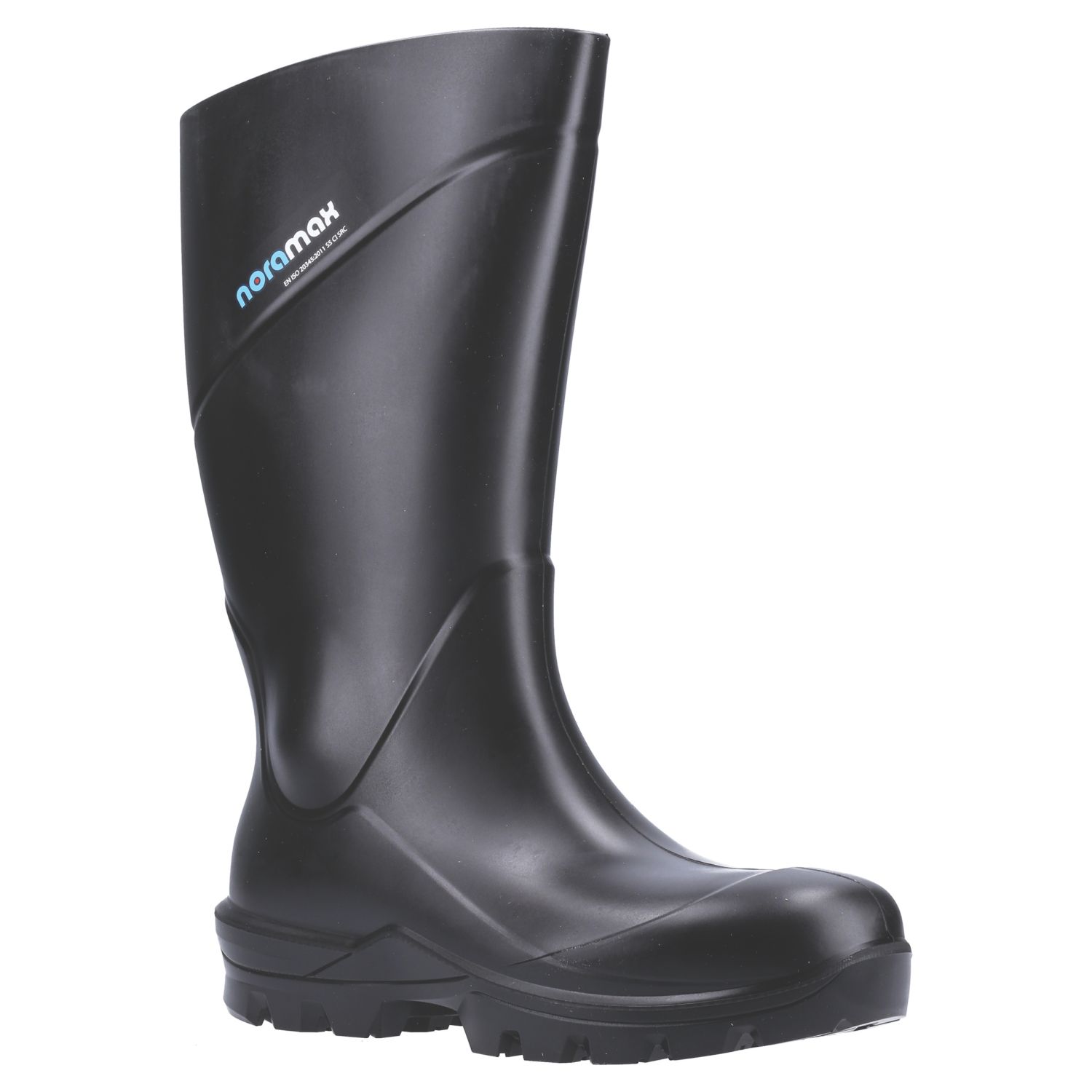 Nora Noramax Pro S5 Size 6 Black Steel Toe Cap Safety Wellies (471AN)