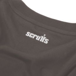 Scruffs Eco Worker Pocket Short Sleeve T-Shirt Charcoal X Large 45-48" Chest