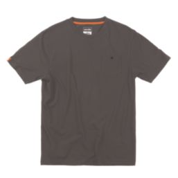 Scruffs Eco Worker Pocket Short Sleeve T-Shirt Charcoal X Large 45-48" Chest