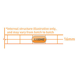 Axiome Triplewall Polycarbonate Sheet Clear 690mm x 16mm x 5000mm