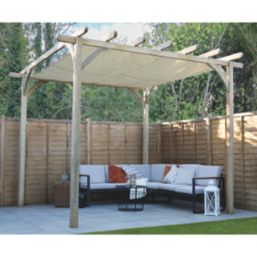 Forest Ultima 12' x 12' (Nominal) Flat Timber Pergola