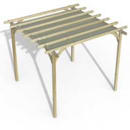 Forest Ultima 12' x 12' (Nominal) Flat Timber Pergola