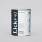 LickPro  5Ltr Grey 14 Eggshell Emulsion  Paint