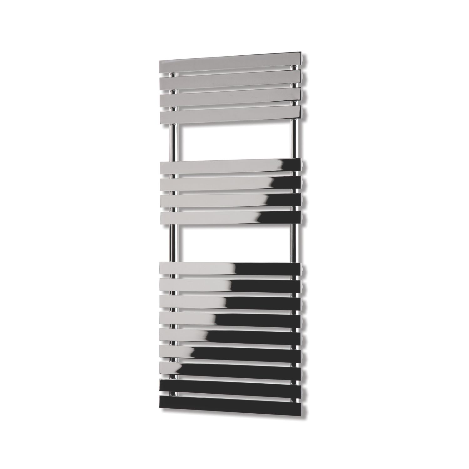 Time Poplar 1106mm x 500mm 2295BTU Chrome Vertical Designer Radiator (471KL)