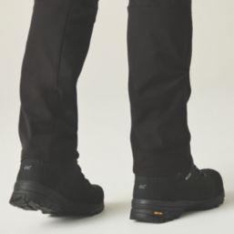 Regatta Burrell Size 9.5  Black  Waterproof  Non Safety Work Boots