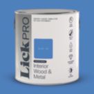 LickPro 2.5Ltr Blue 19 Satin Water-Based Trim Paint