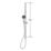 Mira Platinum 360 Fittings Kit Ceiling Fed Black/Chrome