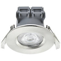 LAP  Fixed  LED Downlight Brushed Nickel 4.5W 420lm