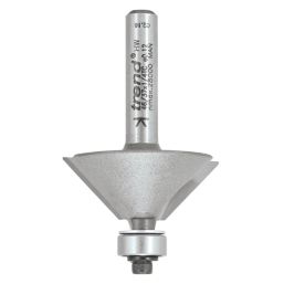 Trend 46/37X1/4TC 1/4" 45° Chamfer Router Cutter 31.8mm x 12mm