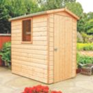 Shire  6' x 4' (Nominal) Apex Shiplap T&G Timber Shed