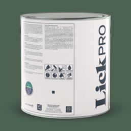 LickPro  2.5Ltr Green 20 Vinyl Matt Emulsion  Paint