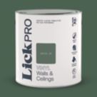 LickPro  2.5Ltr Green 20 Vinyl Matt Emulsion  Paint