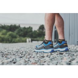 CAT Charge Size 9  Black/Blue  Water-Resistant  Safety Trainers