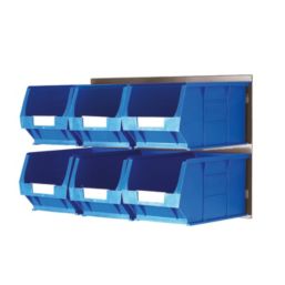 Barton TC3 6 PC Single-Sided Storage Bin Kit 457mm x 300mm