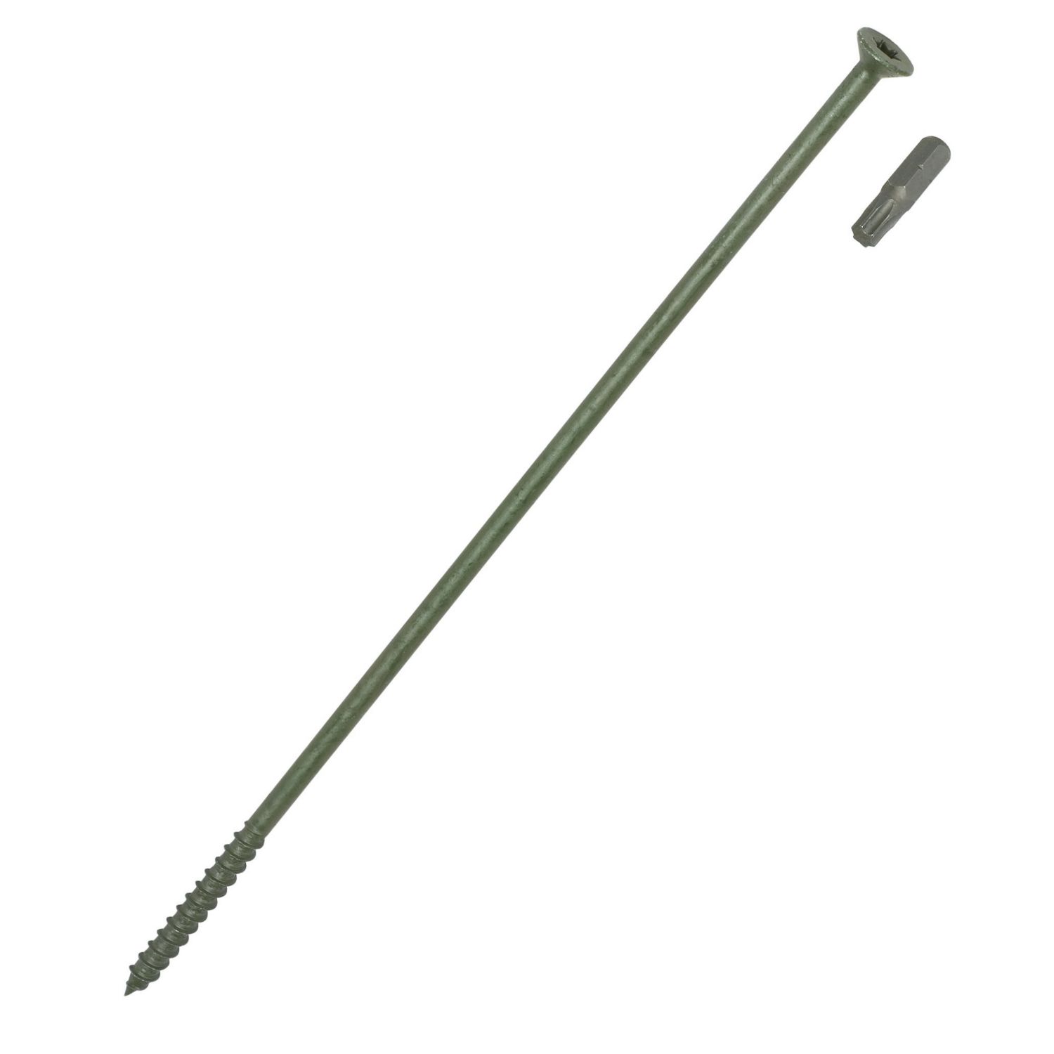 Timber-Tite TX Double-Countersunk Thread Cutting Joist Screws 6.5mm x 200mm 10 Pack (47271)