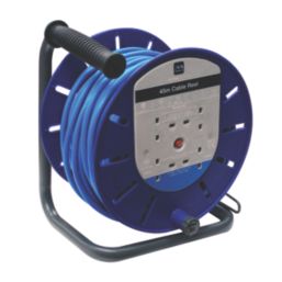 Masterplug HDCT4513BQ/4-XD 13A 4-Gang 45m  Cable Reel 240V