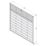 Forest Kyoto  Slatted Top Fence Panels Natural Timber 6' x 6' Pack of 7