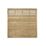 Forest Kyoto  Slatted Top Fence Panels Natural Timber 6' x 6' Pack of 7