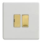 Varilight  13A Switched Fused Spur  Paintable with Colour-Matched Inserts