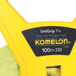 Komelon Unigrip Fibreglass 100m Tape Measure