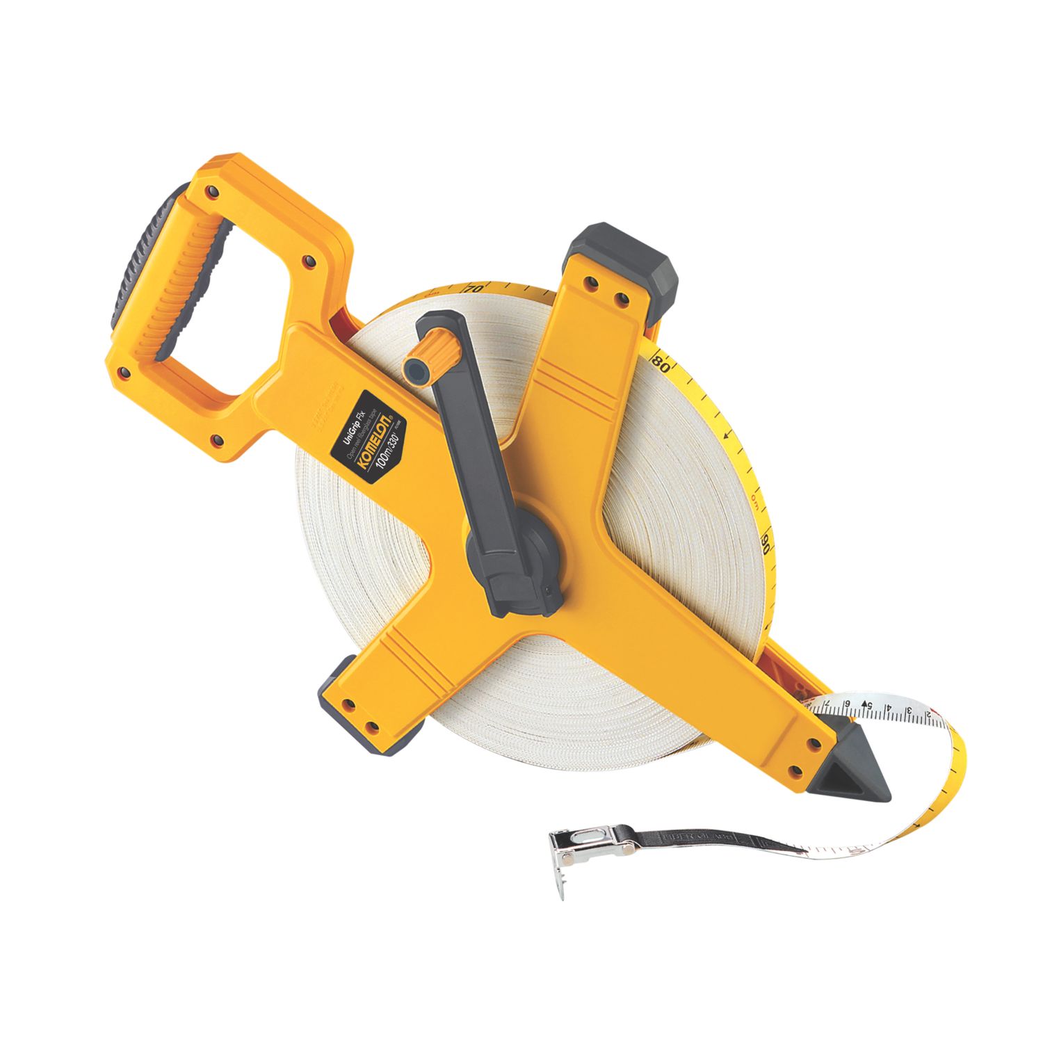 Komelon Unigrip Fibreglass 100m Tape Measure (472GM)