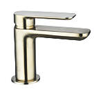 Highlife Bathrooms Rona Mini Basin Mixer Brushed Brass