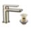 Highlife Bathrooms Rona Brushed Brass 118mm Cloakroom Lever Mono Basin Mixer Tap  With Clicker Waste