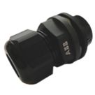 ABB Plastic Quick-Connect Cable Glands 32.2mm Black 5 Pack