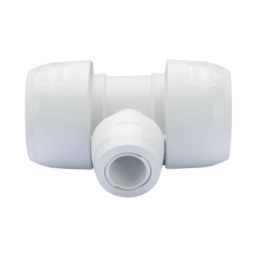 Hep2O  Plastic Push-Fit Reducing Keyless Tee 28mm x 28mm x 15mm