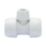 Hep2O  Plastic Push-Fit Reducing Keyless Tee 28mm x 28mm x 15mm
