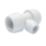 Hep2O  Plastic Push-Fit Reducing Keyless Tee 28mm x 28mm x 15mm