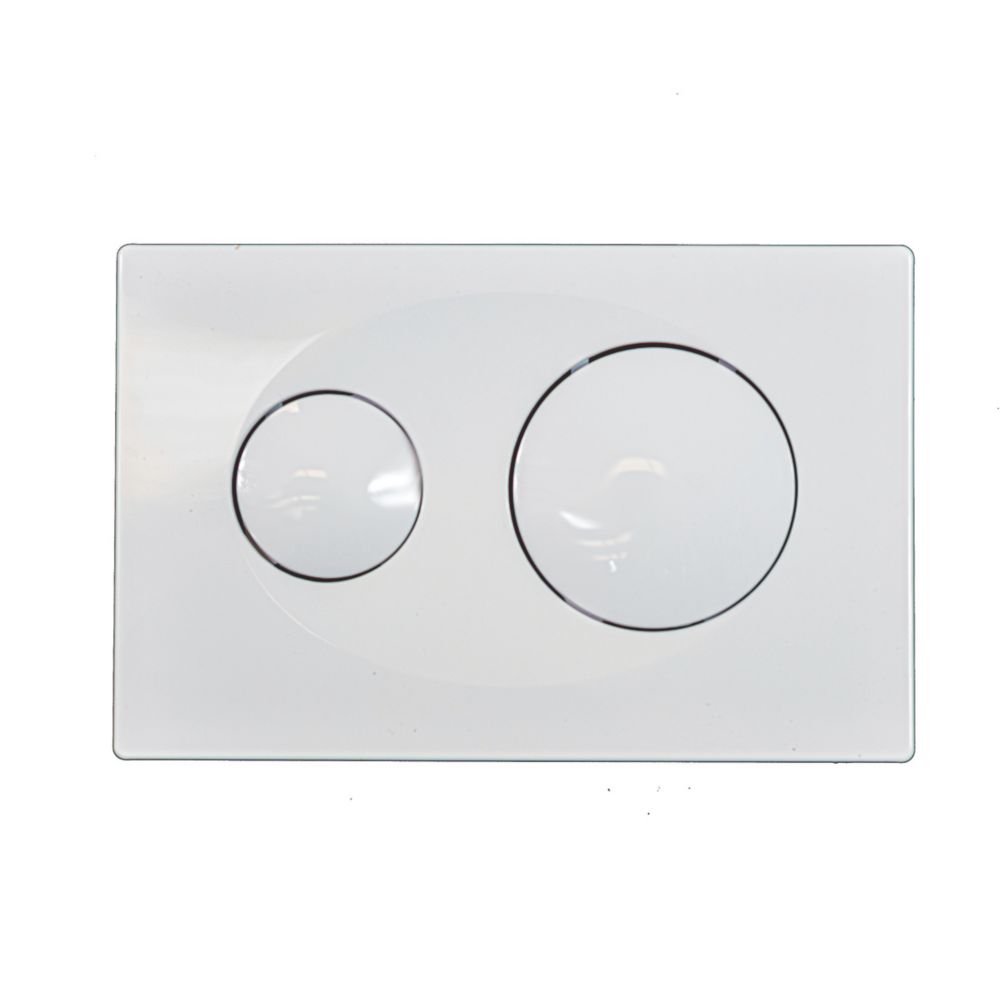 Fluidmaster Orbi Dual-Flush T-Series Activation Plate White