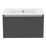 Newland  Single Drawer Wall-Mounted Vanity Unit with Basin Matt Midnight Mist 600mm x 450mm x 370mm