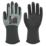 Wonder Grip WG-2187 Dexcut Cut-Resistant Gloves Grey Small