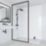 Multipanel Hydrolock Bathroom Waterproof Wall Panel  Gloss Frost White 2400mm x 580mm x 11mm