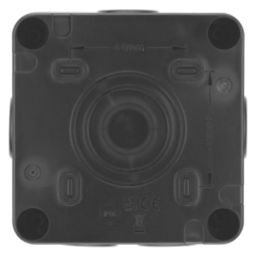 British General  IP66 20A 1-Gang 2-Way Weatherproof Outdoor Switch with LED