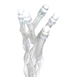 300 LED Indoor & Outdoor Ice White Icicle Christmas Lights